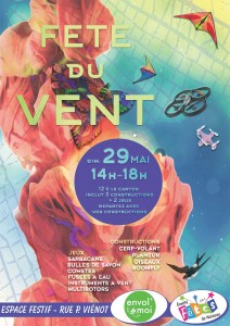 Affiche Fête du Vent 2016